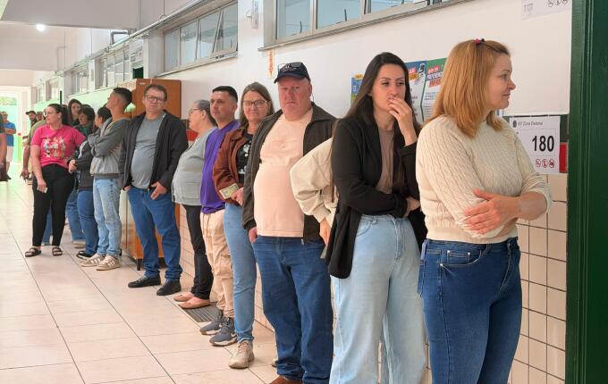 Votação segue tranquila em São Miguel do Oeste