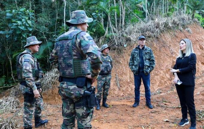 Operação identifica 381 hectares de desmatamento ilegal em SC