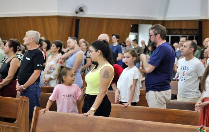 Missa de Lava-Pés abre celebrações do Tríduo Pascal em São Miguel do Oeste