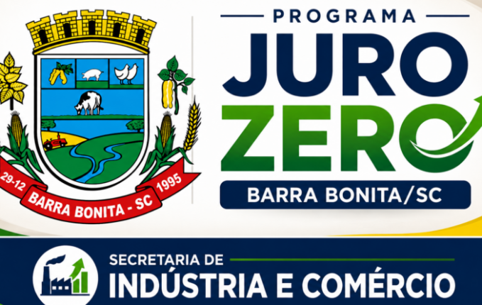 Barra Bonita abre inscrições para o programa Juro Zero