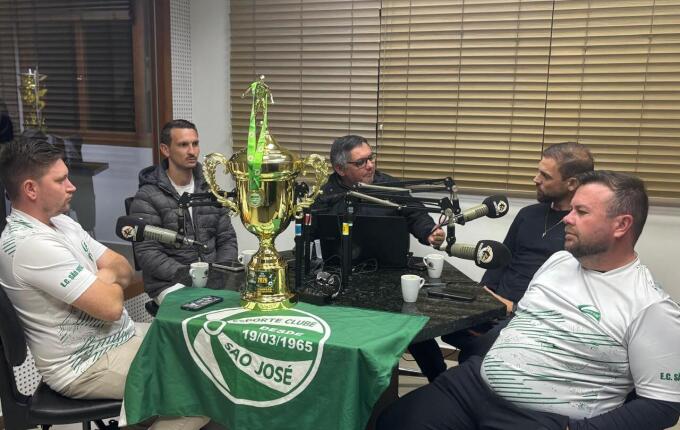 Campeões da Taça Amizade de São João do Oeste detalham campanha na Rádio Itapiranga