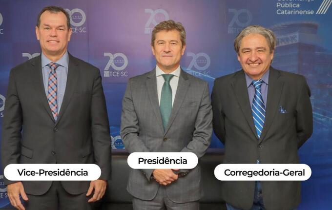 José Nei Ascari é eleito presidente do TCE-SC para o biênio 2027-2029