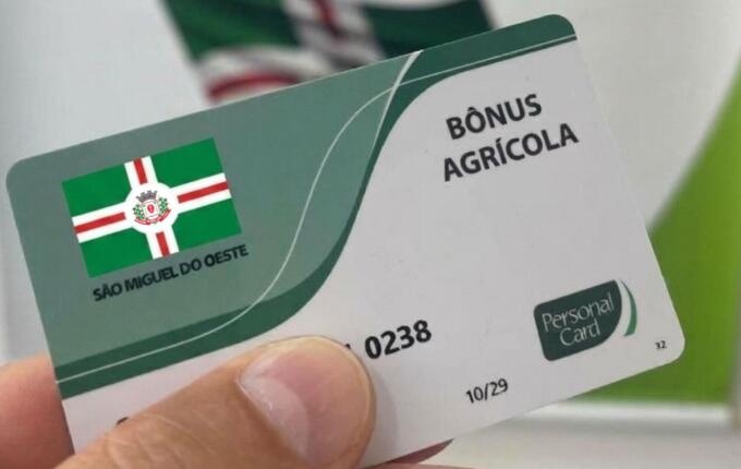 Prefeitura libera recursos do Bônus Fiscal Agrícola a partir de 3 de novembro em SMO