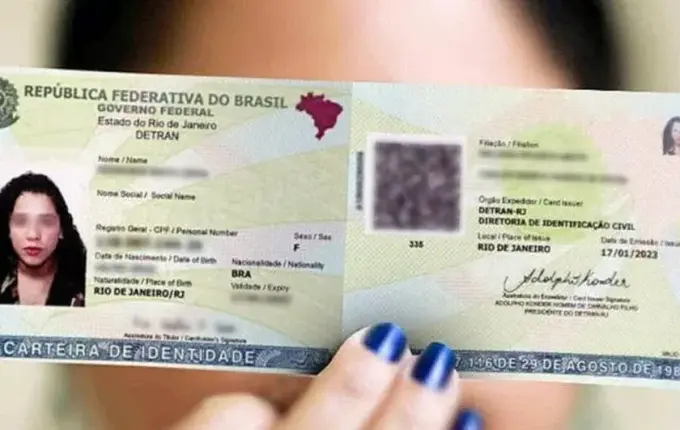 Nova Carteira de Identidade pode ser solicitada pelo celular e entregue pelos Correios