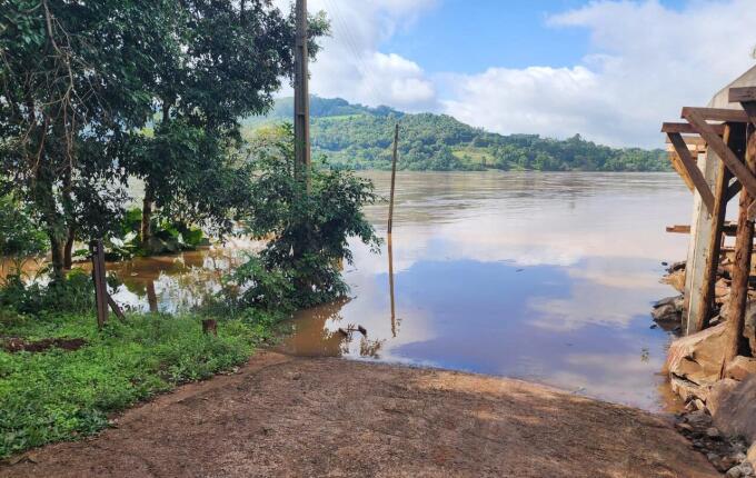 Rio Uruguai atinge 7,5m na manhã desta quinta-feira em Itapiranga