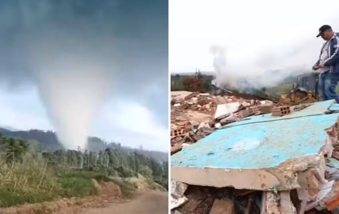 Paraná registra nove tornados e mais de 153 mil afetados durante avanço do El Niño