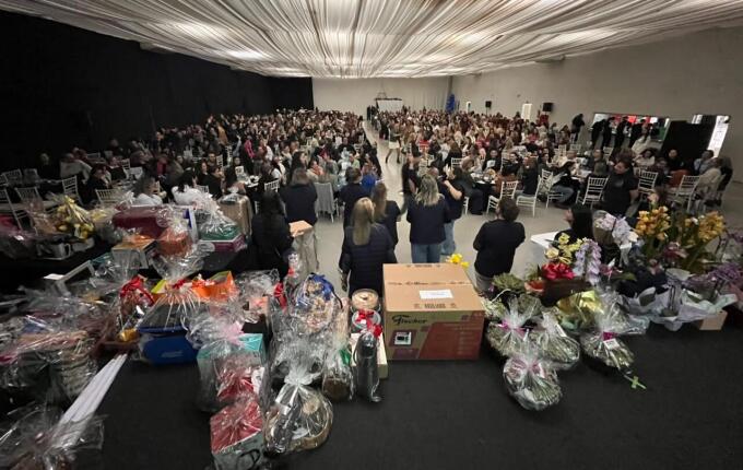 3º Bingo Azul reúne grande público em São Miguel do Oeste