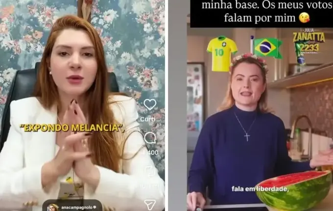 Júlia Zanatta e Ana Campagnolo trocam indiretas e expõem divergências na direita de SC