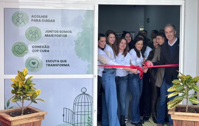 Nova sede do CAPS Oscar Pereira é inaugurado em São Miguel do Oeste