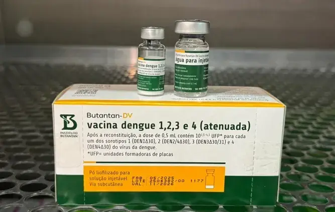 Regional de Saúde de SMO recebeu cerca de 1,6 mil doses da vacina contra a dengue suspensa