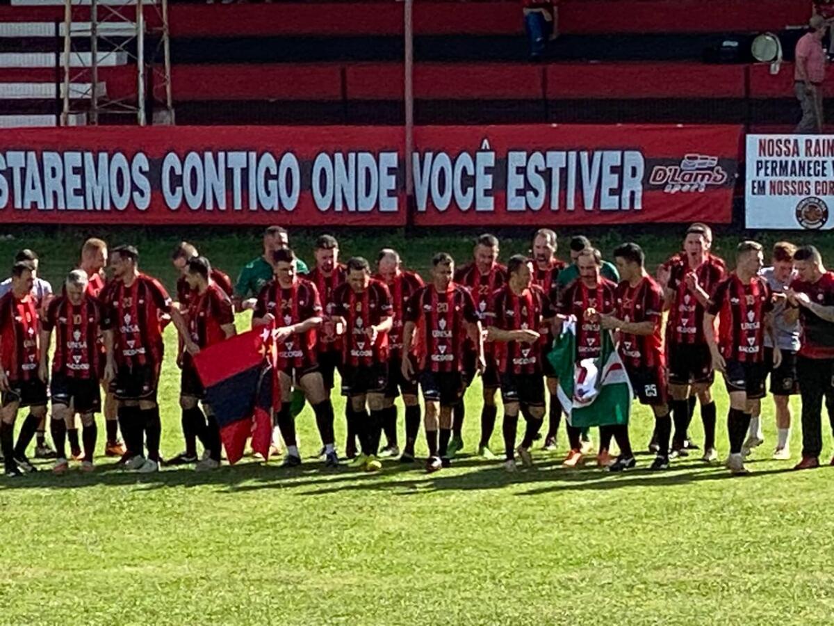 Guarani vence o Harmonia e larga na frente na final do Regional Veterano