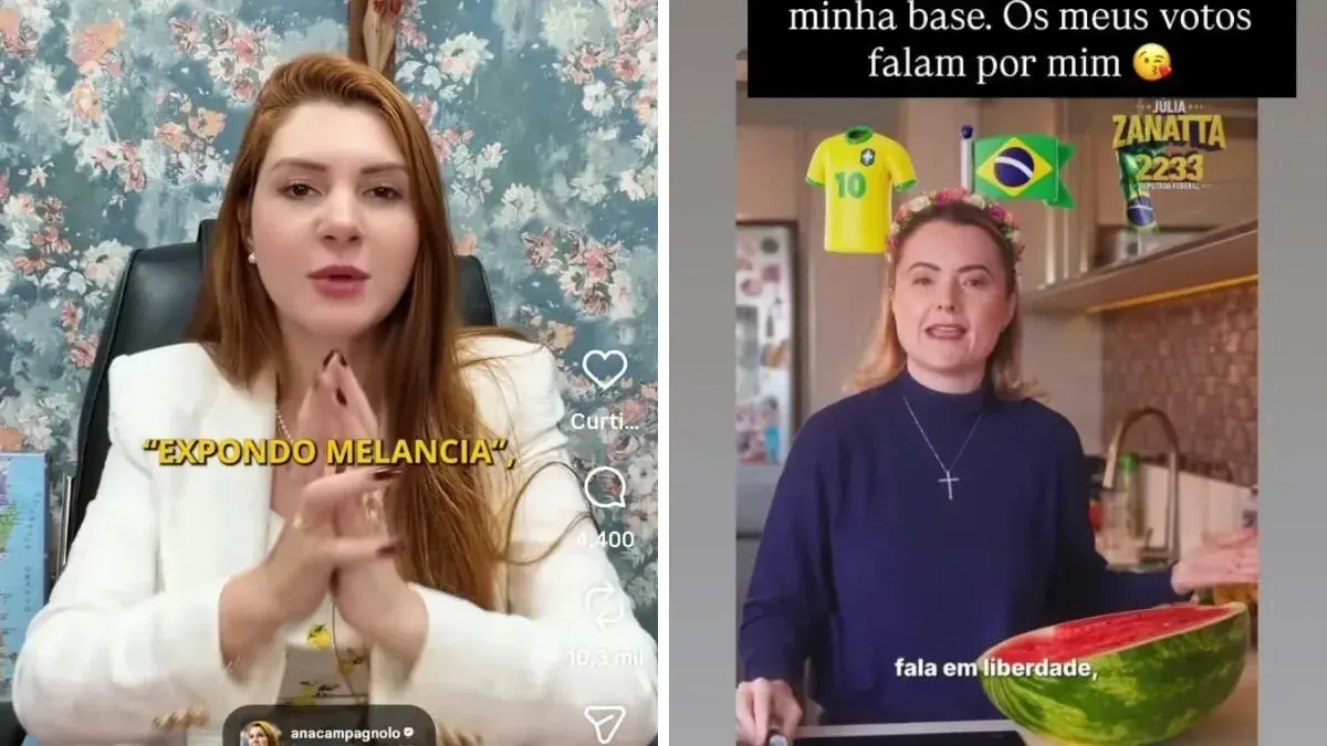 Júlia Zanatta e Ana Campagnolo trocam indiretas e expõem divergências na direita de SC