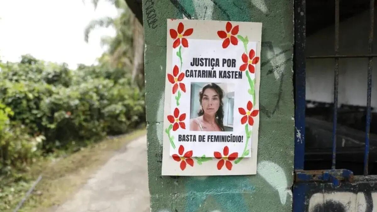 Réu pela morte de Catarina Kasten depõe em audiência e responde apenas à defesa