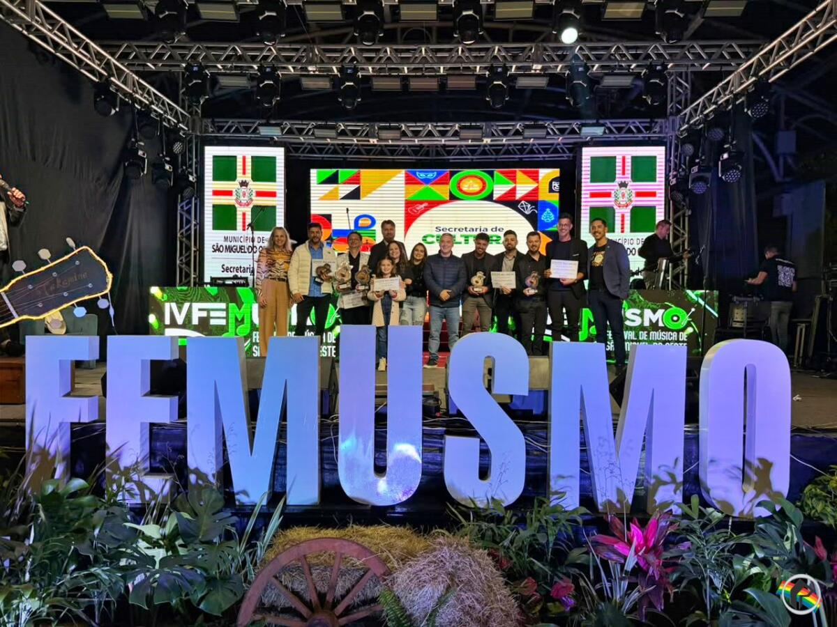 Femusmo encerra quarta edição com sucesso e grande público em São Miguel do Oeste