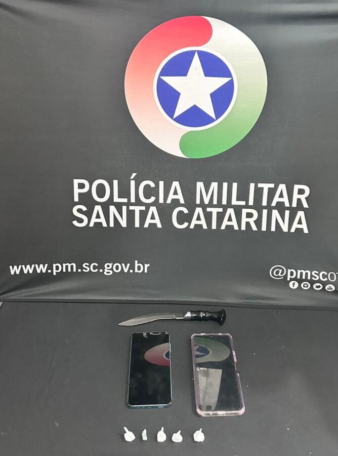 Homem é preso com cocaína pronta para venda no centro de SMO