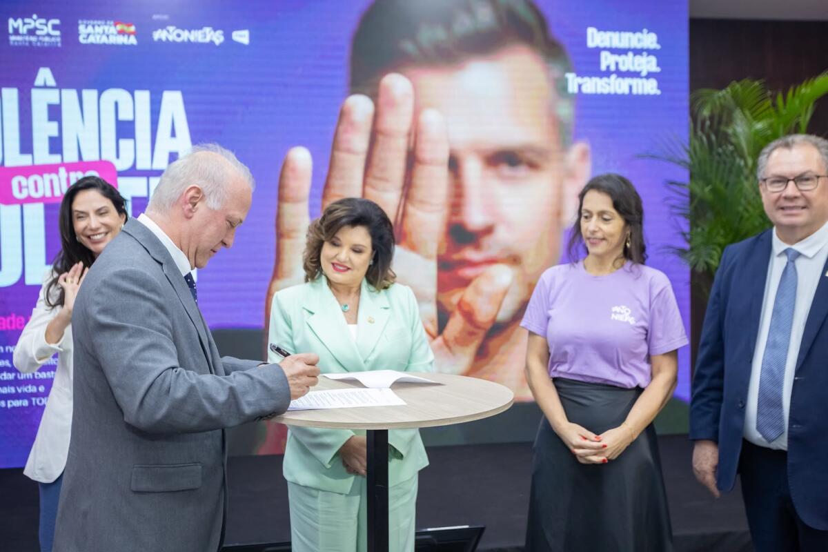São Miguel recebe lançamento regional da campanha “Aqui Não”, da FACISC
