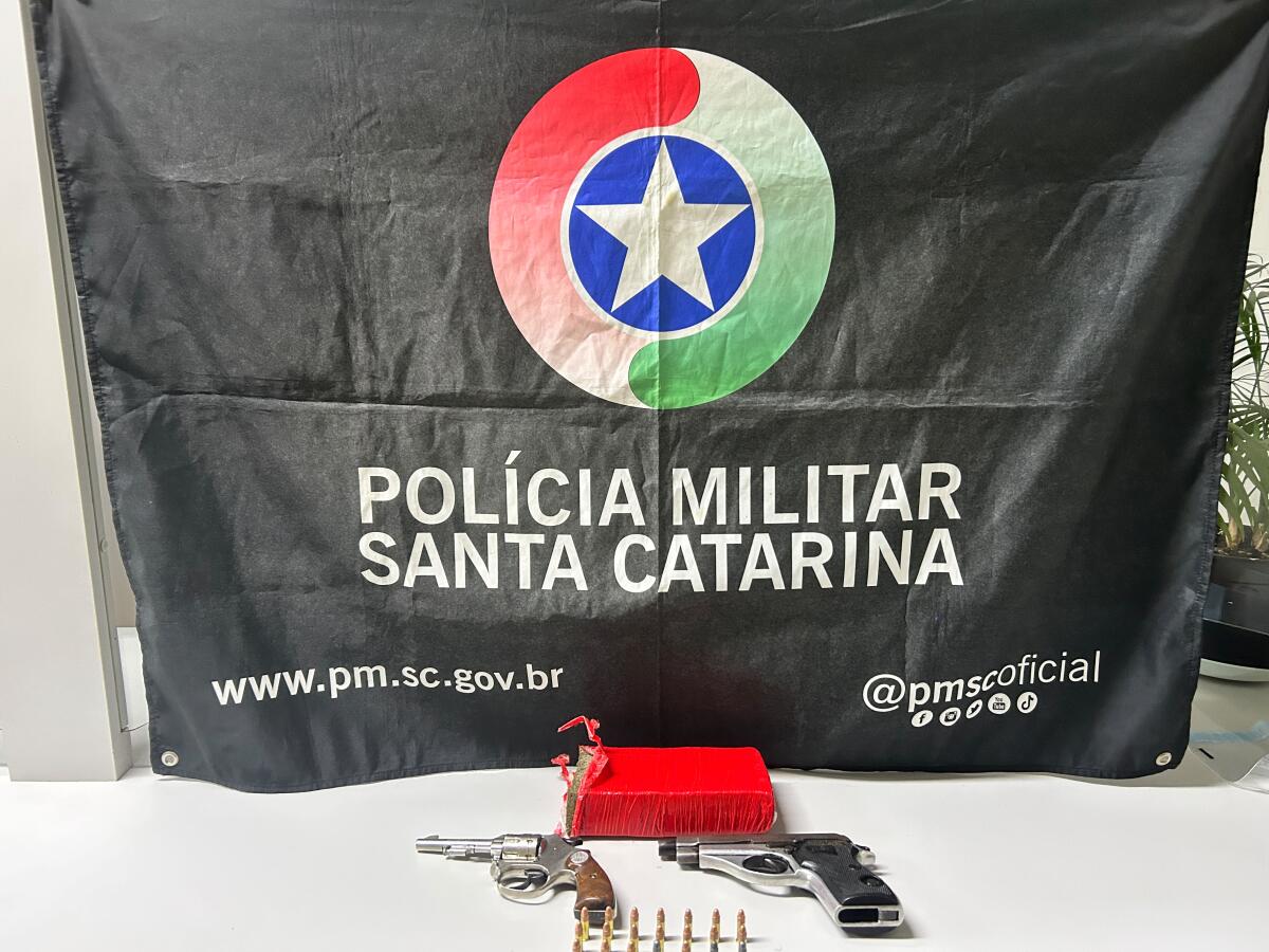 Homem é preso por disparos de arma de fogo e tráfico de drogas em Dionísio Cerqueira